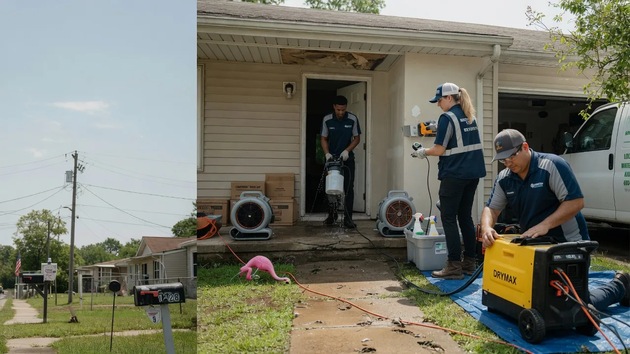 Storm Damage Water Removal in Illinois City, IL near me
